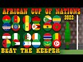 Beat the keeper african cup of nations 2022  group stages to final random predictions