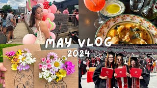 MAY VLOG | graduation, strawberry fest, smiskis…