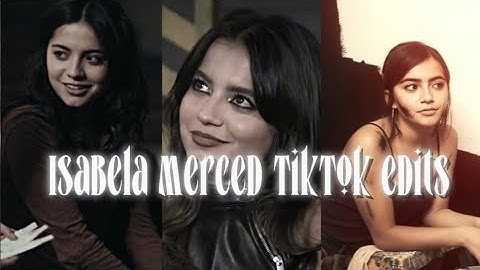 Isabela Mered TikTok edits compilation