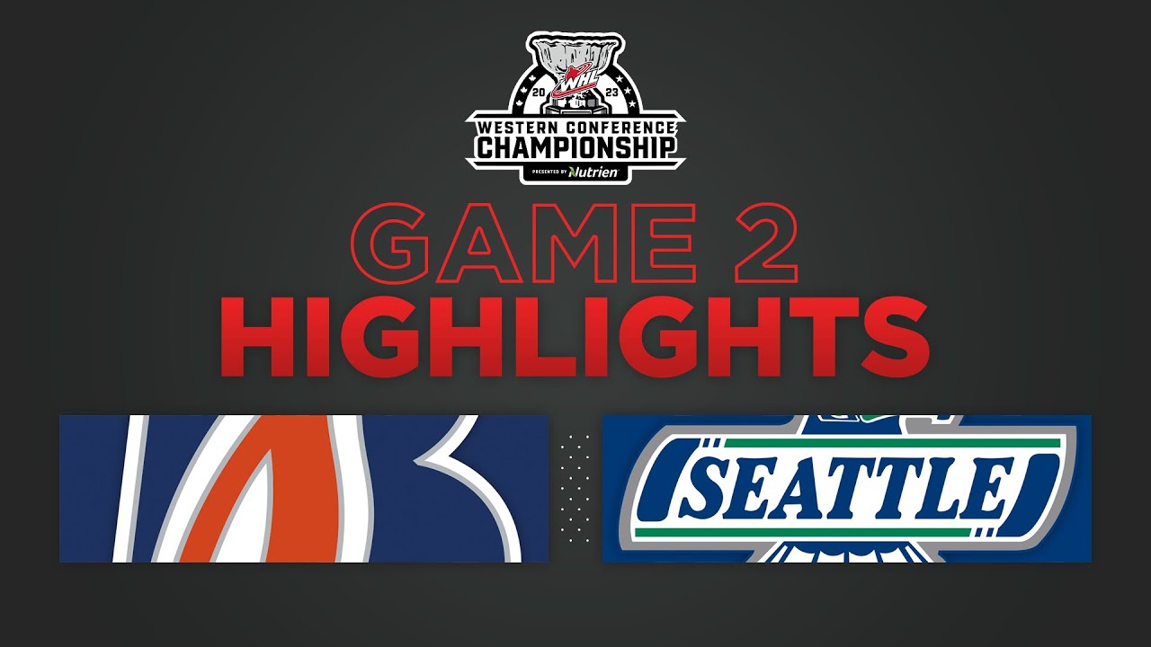 WHL Playoffs Highlights: Blazers (3) at Thunderbirds (4) OT - April 30, 2023