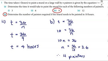Inverse Proportions and Rectangular Hyperbolas #1