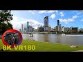 BRISBANE RIVER  Southbank, Kangaroo Rocks, Story Bridge 8K 4K VR180 3D Travel