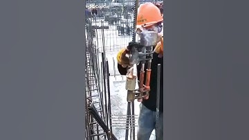specialized technique for splicing or joining rebar