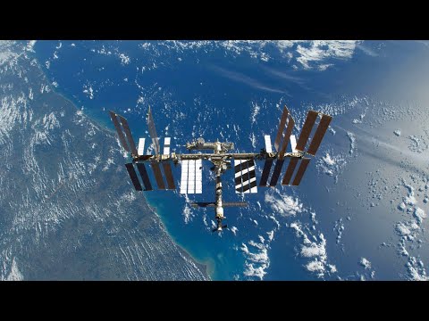 International Space Station NASA View With Map - 5472 - 2024-01-19