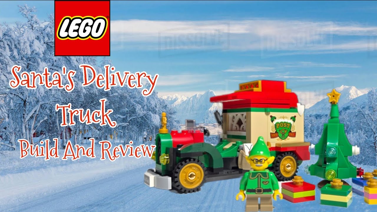 LEGO | Santa's Delivery Truck | 40746 | Build And Review - YouTube