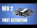 How to Activate the DJI Neo 2 for the First Time