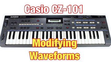 Casio CZ-101 : Exploring Presents and modifying waveforms to make great sounds (No Commentary)