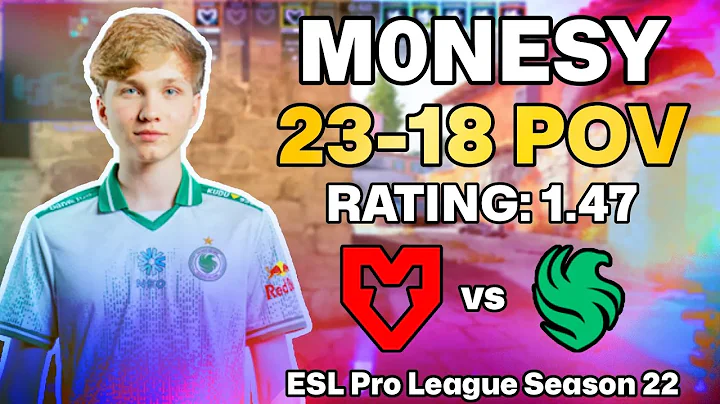 🔥 M0NESY POV: INFERNO AWP DESTRUCTION vs MOUZ! | SEMI FINAL ESL Pro League Season 22