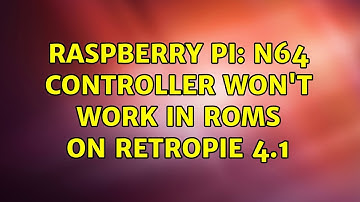 Raspberry Pi: N64 Controller Won