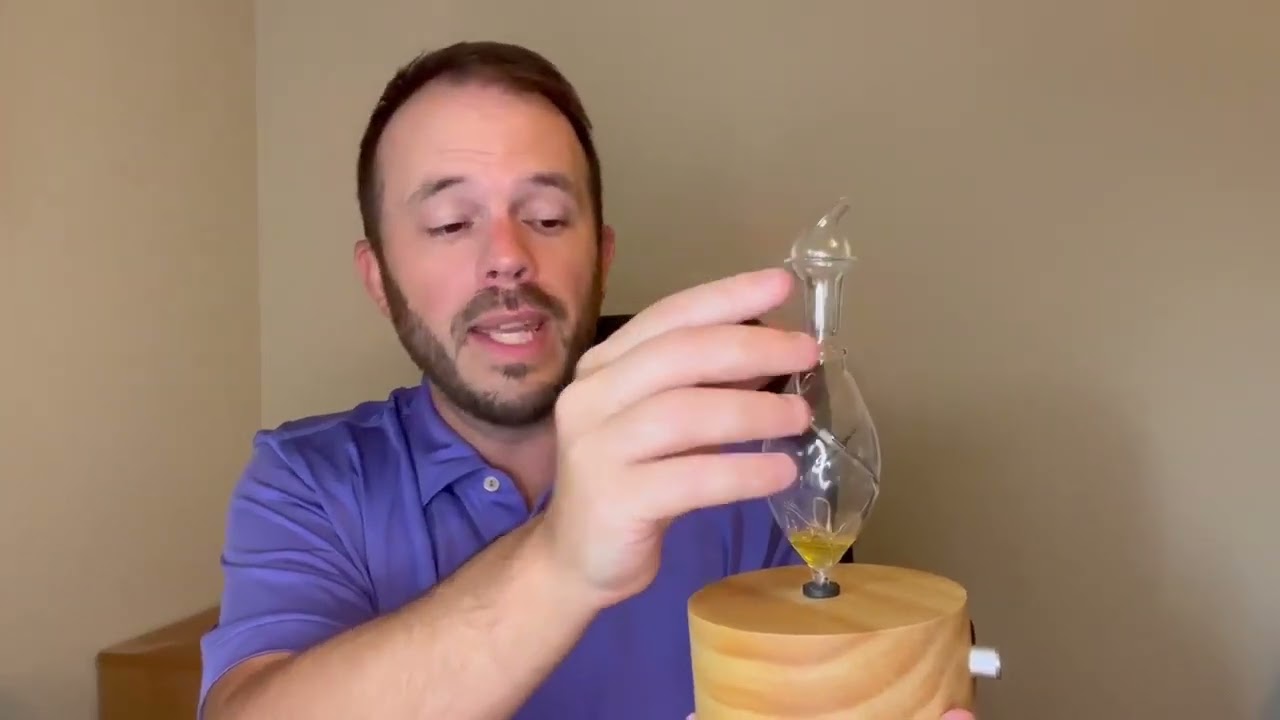 Review - Wood and Glass Essential Oil Diffuser - Aromatherapy Diffuser - Essential Oil 