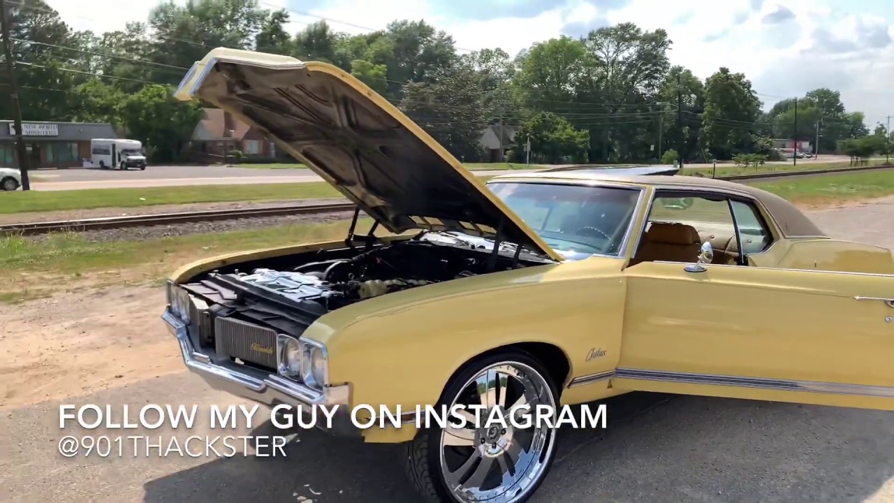 ⚠️ @901THACKSTER 1970 Oldsmobile Cutlass” ⚠️