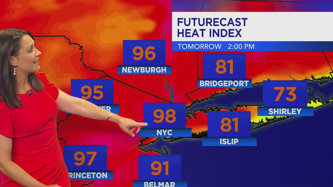 Heat advisory in NJ, NY as hot, muggy weather settles in