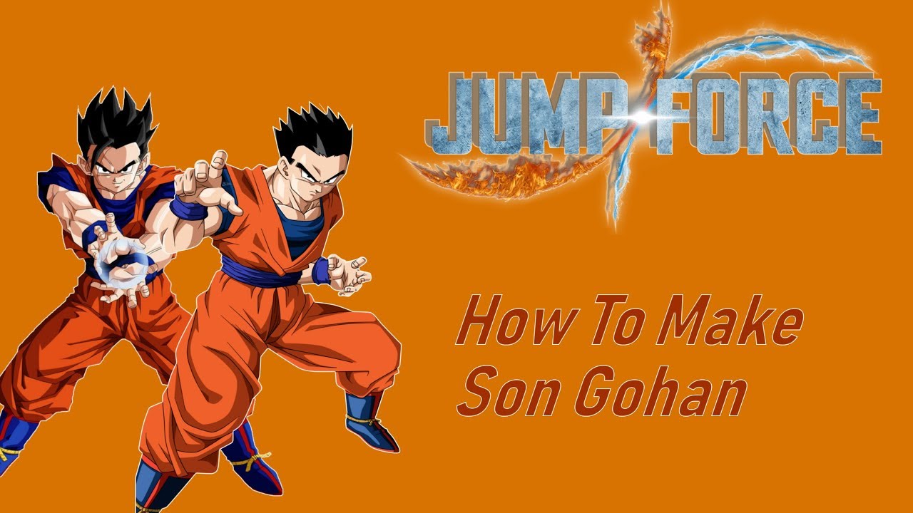 JUMPFORCE | HOW TO MAKE SON GOHAN
