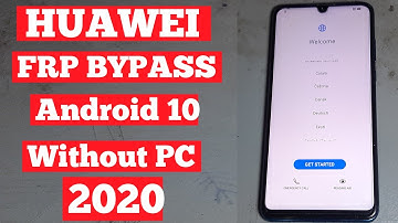 All HUAWEI 2020 Android\/EMUI 10.0.0 FRP\/Google Lock Bypass WITHOUT PC  NO SIM DATA  NO APK INSTALL