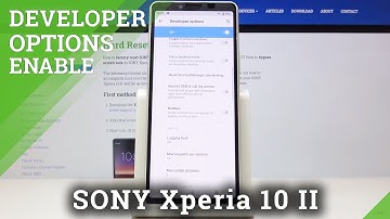 Sony Xperia 10 II How to Open Developer Options
