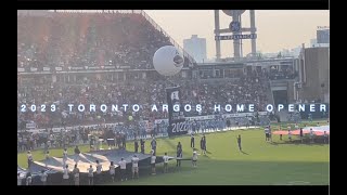 2023 Toronto Argos Home Opener