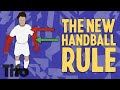 What is football's new handball law?