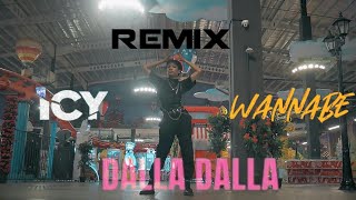 [KPOP DANCE IN PUBLIC] ITZY(있지) - (Intro+Dalla Dalla Remix+Icy+WANNABE) Dance by Zidan #LODIKPOP