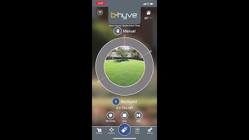 How To Run a Manual Watering From the B-hyve App