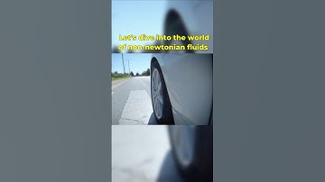 "Mind-Blowing Science: How Non-Newtonian Fluids Work!" #NonNewtonianFluid #science #physics #facts