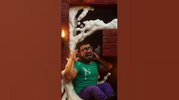 Soepele en bevredigende Minecraft Nether World-vloeiende en epische drops 🔥 #minecraft #blender