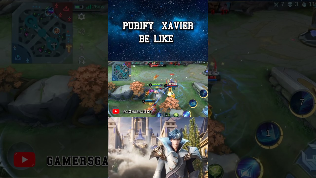 Purify Xavier be like 😎💯 