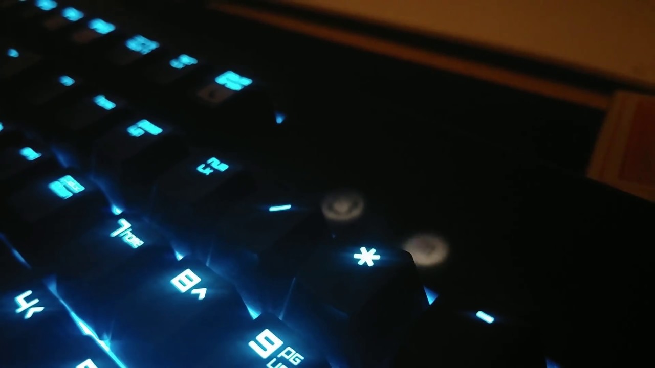 Mystery keyboard blinking YouTube