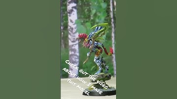 Check out how I made this Birch Sylvaneth Branchwych from AOS Warhammer