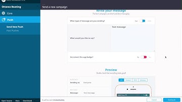 Setup Simple Push Notifications in Parse for AppYourWay