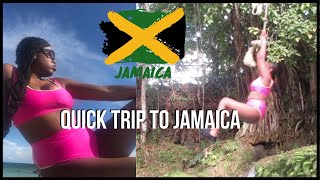 MY QUICK TRIP TO JAMAICA! | LUMINOUS LAGOON &amp; BLUE HOLE + MORE!