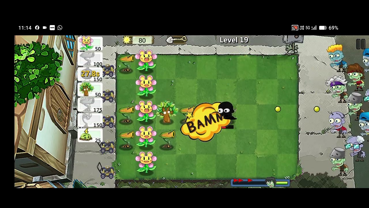 Jombies vs palant new game 