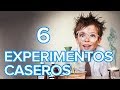 6 experimentos caseros para hacer con los niños | Ciencia divertida para niños
