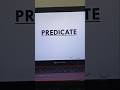Predicate#education #english #pakistan #important #grammar #learning #beginners #teacher #teaching