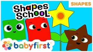 New Show  Shapes School | Educational videos for kids | Learning Shapes for kids | Baby First TV