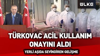 I Yerli Aşı Seri Üretime Başladı