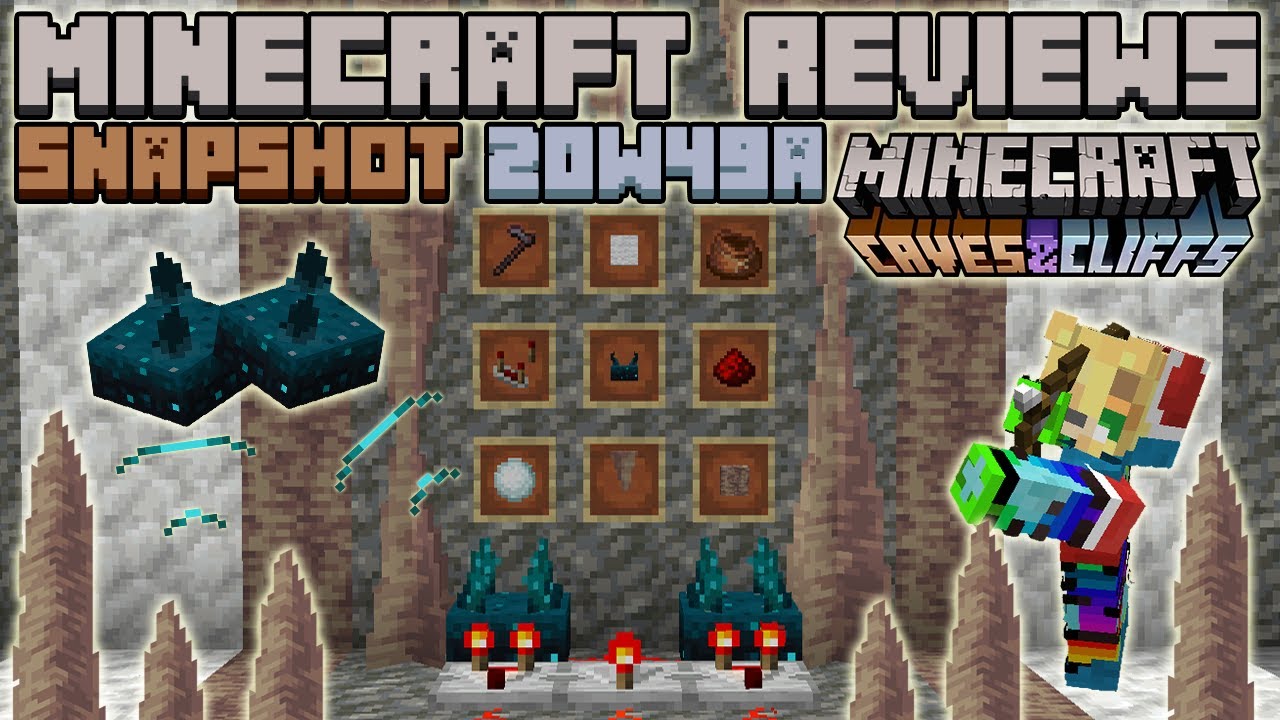 Minecraft Reviews, Snapshot 20w49a [REVOLUCIÓN DE LA REDSTONE] - YouTube