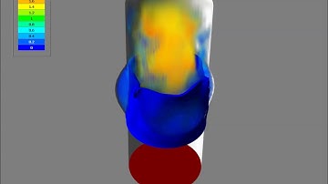 Two way FSI FlowVision & Abaqus - Artificial Aortic Valve Behavior #2