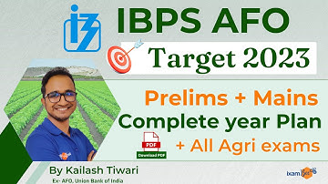 IBPS AFO 2023 || All Exam preparation with AFO 2023 || Importance of Prelims || By Kailash Sir