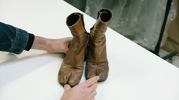 映画『マルジェラが語る“マルタン・マルジェラ”』足袋ブーツ誕生