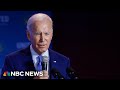 Watch: Biden delivers remarks on Bidenomics agenda in North Carolina | NBC News