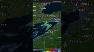 Bugs and lake breeze boundary detected by NWS Buffalo NY radar
