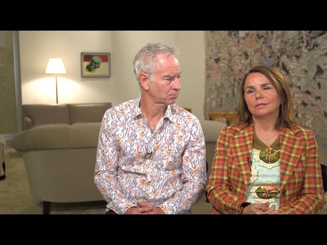 John McEnroe and Patty Smyth