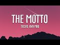 Gambar cover Tiesto ft. Ava Max - The Motto Lyrics + Vietsub