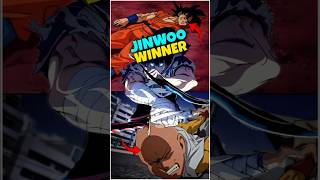 can jinwoo turn goku and saitama into shadows ?