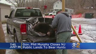 Gov. Murphy Closes NJ Public Lands To Bear Hunts