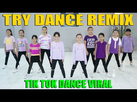TRY PINK DANCE KIDS TIKTOK DANCE VIRAL JOGET ZUMBA SENAM GOYANG