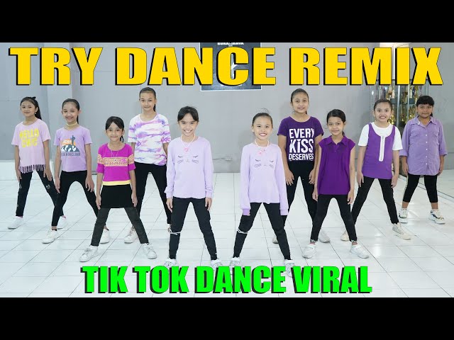 TRY PINK DANCE KIDS TIKTOK DANCE VIRAL JOGET ZUMBA SENAM GOYANG class=