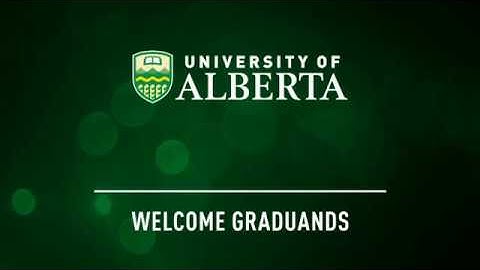 U of A Convocation Spring 2019 - June 5 (AM): Faculty of Engineering
