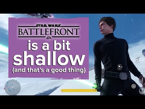 Star Wars Battlefront is a bit shallow (and that's a good thing)
