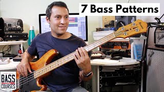 7 Patterns To Create Incredible Bass Lines!